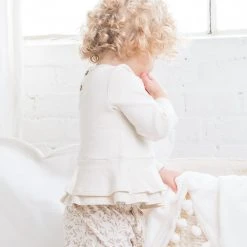 Colored Organics Baby (0-24m) Edith Ruffle Hem Top 9 Colored Organics Baby (0-24m) Edith Ruffle Hem Top