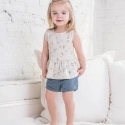 Colored Organics Peplum Tank Baby (0-24m)