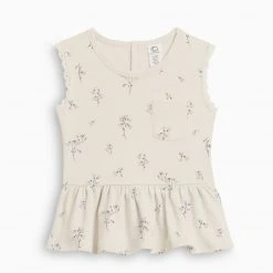 Colored Organics Peplum Tank Baby (0-24m)