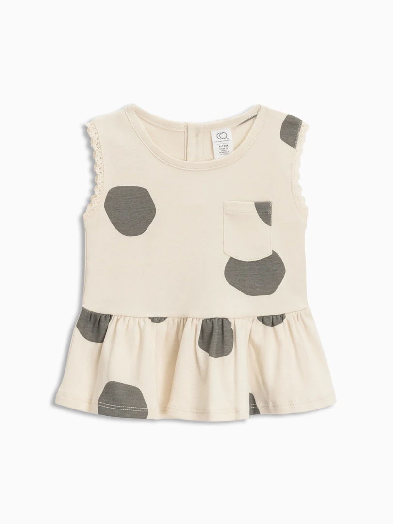 Colored Organics Peplum Tank 4 Colored Organics Peplum Tank