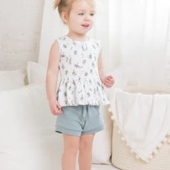 Colored Organics Peplum Tank 10 Colored Organics Peplum Tank