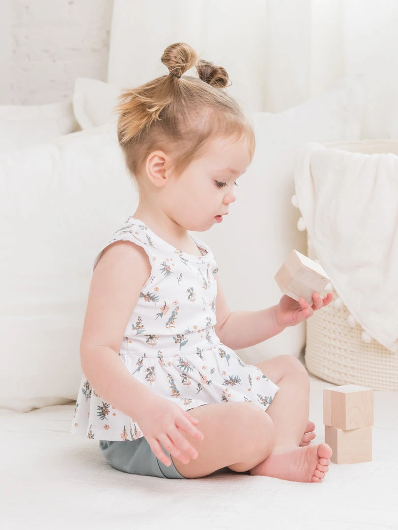 Colored Organics Peplum Tank 7 Colored Organics Peplum Tank