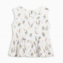 Colored Organics Peplum Tank 11 Colored Organics Peplum Tank