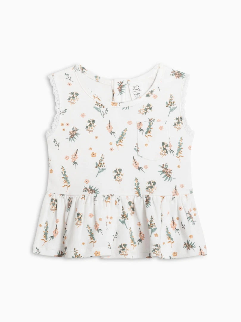 Colored Organics Peplum Tank 6 Colored Organics Peplum Tank