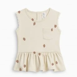 Colored Organics Peplum Tank Baby (0-24m) 7 Colored Organics Peplum Tank Baby (0-24m)