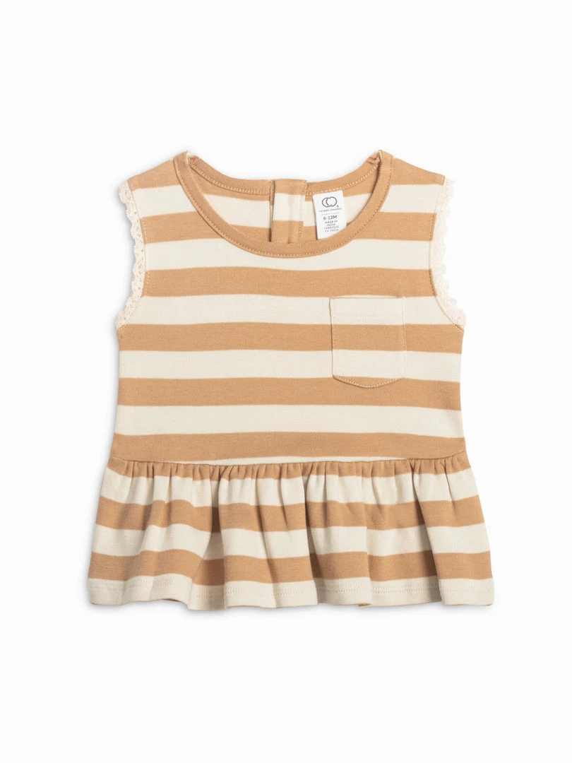 Colored Organics Peplum Tank 8 Colored Organics Peplum Tank