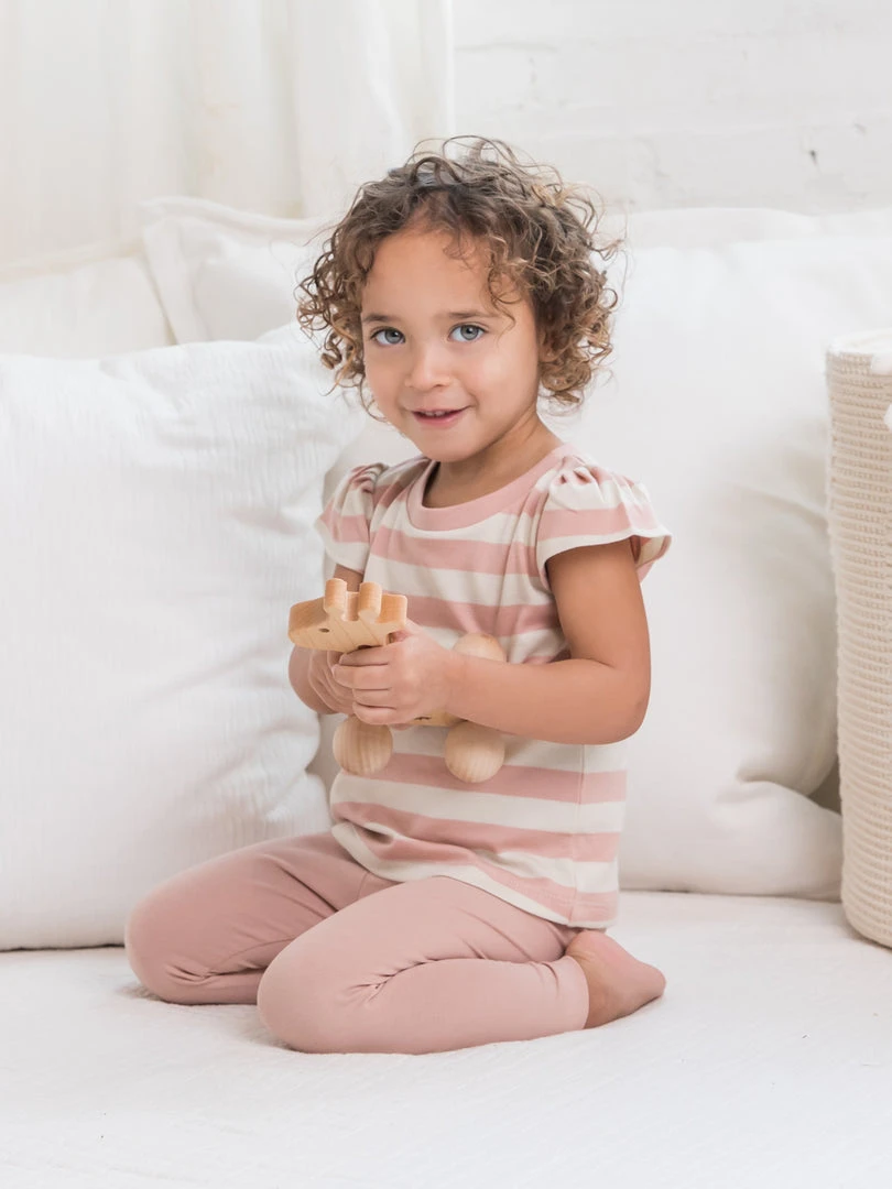 Colored Organics Baby (0-24m) Pearl Petal Sleeve Top 3 Colored Organics Baby (0-24m) Pearl Petal Sleeve Top