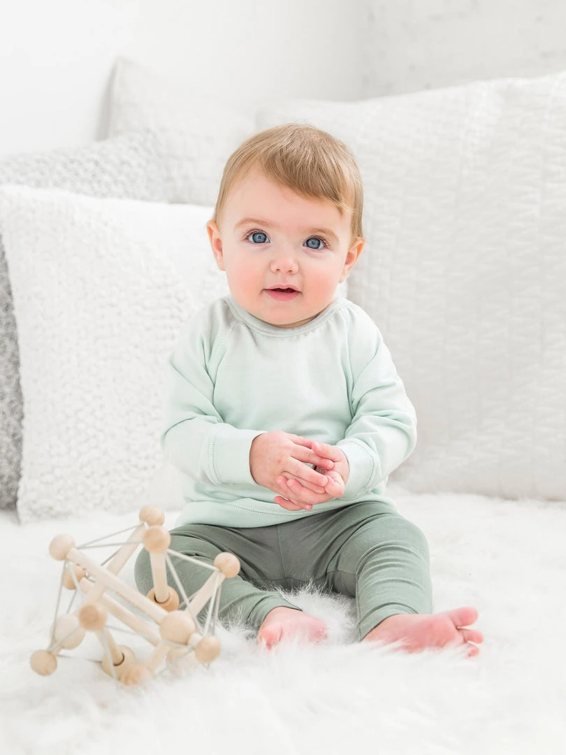 Colored Organics Baby (0-24m) Classic Leggings 6 Colored Organics Baby (0-24m) Classic Leggings