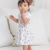 Colored Organics Stell Short Sleeve Swing Dress Baby (0-24m) 1 Colored Organics Stell Short Sleeve Swing Dress Baby (0-24m)