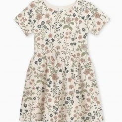 Colored Organics Stell Short Sleeve Swing Dress Baby (0-24m) 17 Colored Organics Stell Short Sleeve Swing Dress Baby (0-24m)