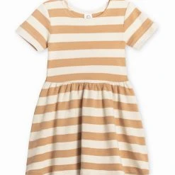 Colored Organics Stell Short Sleeve Swing Dress Baby (0-24m) 14 Colored Organics Stell Short Sleeve Swing Dress Baby (0-24m)