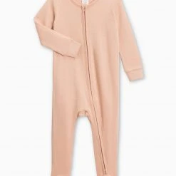 Colored Organics Baby (0-24m) Peyton Zipper Sleeper