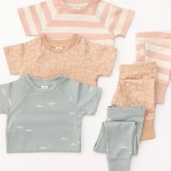 Colored Organics Short Sleeve Jammies 17 Colored Organics Short Sleeve Jammies