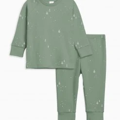 Colored Organics Sleepwear Kids Long Sleeve Jammies 11 Colored Organics Sleepwear Kids Long Sleeve Jammies