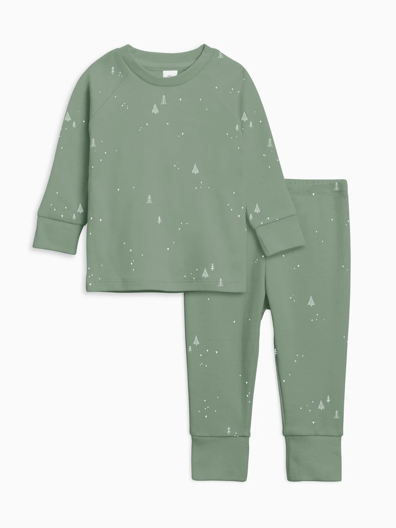 Colored Organics Sleepwear Kids Long Sleeve Jammies 7 Colored Organics Sleepwear Kids Long Sleeve Jammies