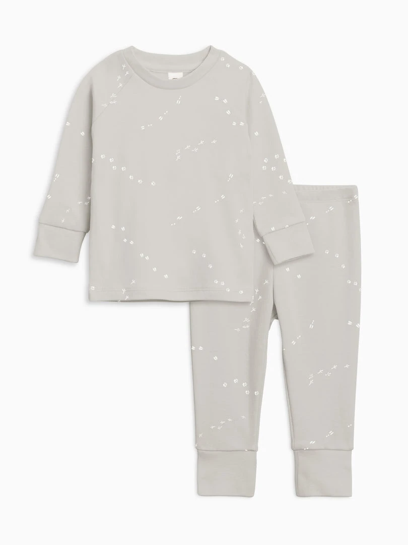 Colored Organics Sleepwear Kids Long Sleeve Jammies 4 Colored Organics Sleepwear Kids Long Sleeve Jammies