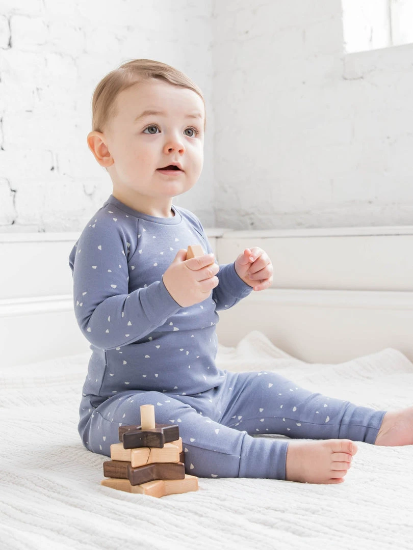 Colored Organics Organic Baby Long Sleeve Jammies Collections 8 Colored Organics Organic Baby Long Sleeve Jammies Collections