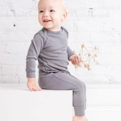 Colored Organics Long Sleeve Romper Collections