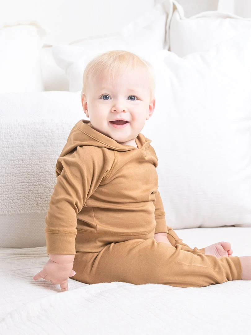 Colored Organics Organic Hooded Pullover Baby (0-24m) 9 Colored Organics Organic Hooded Pullover Baby (0-24m)