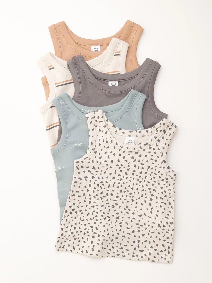 Colored Organics Baby (0-24m) Leni Tank 8 Colored Organics Baby (0-24m) Leni Tank