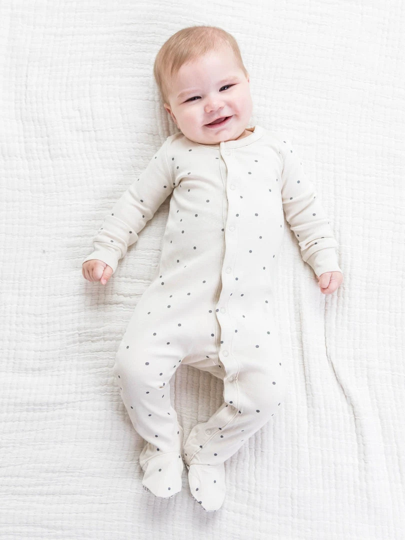 Colored Organics Baby (0-24m) Footed Sleeper 15 Colored Organics Baby (0-24m) Footed Sleeper