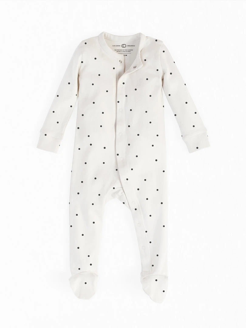 Colored Organics Baby (0-24m) Footed Sleeper 3 Colored Organics Baby (0-24m) Footed Sleeper