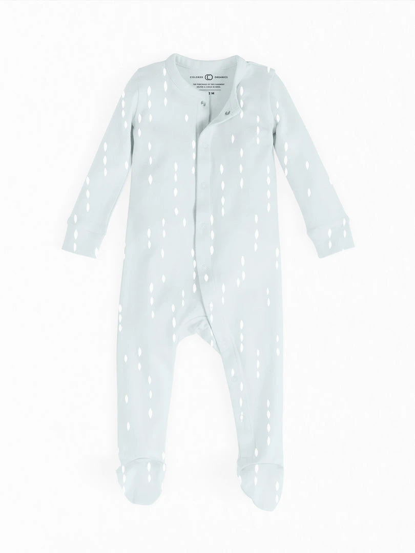 Colored Organics Baby (0-24m) Footed Sleeper 12 Colored Organics Baby (0-24m) Footed Sleeper
