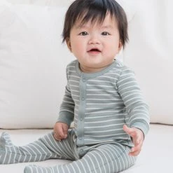 Colored Organics Skylar Footed Sleeper Baby (0-24m) 11 Colored Organics Skylar Footed Sleeper Baby (0-24m)