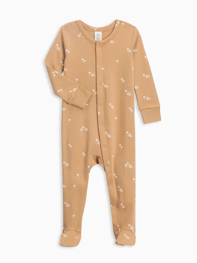 Colored Organics Skylar Footed Sleeper Baby (0-24m) 5 Colored Organics Skylar Footed Sleeper Baby (0-24m)