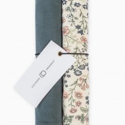 Colored Organics Baby (0-24m) Burp Cloths - 2 Pack