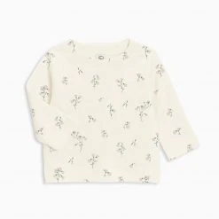 Colored Organics Ryle Snap Shoulder Top Baby (0-24m)