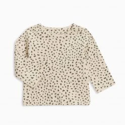 Colored Organics Ryle Snap Shoulder Top