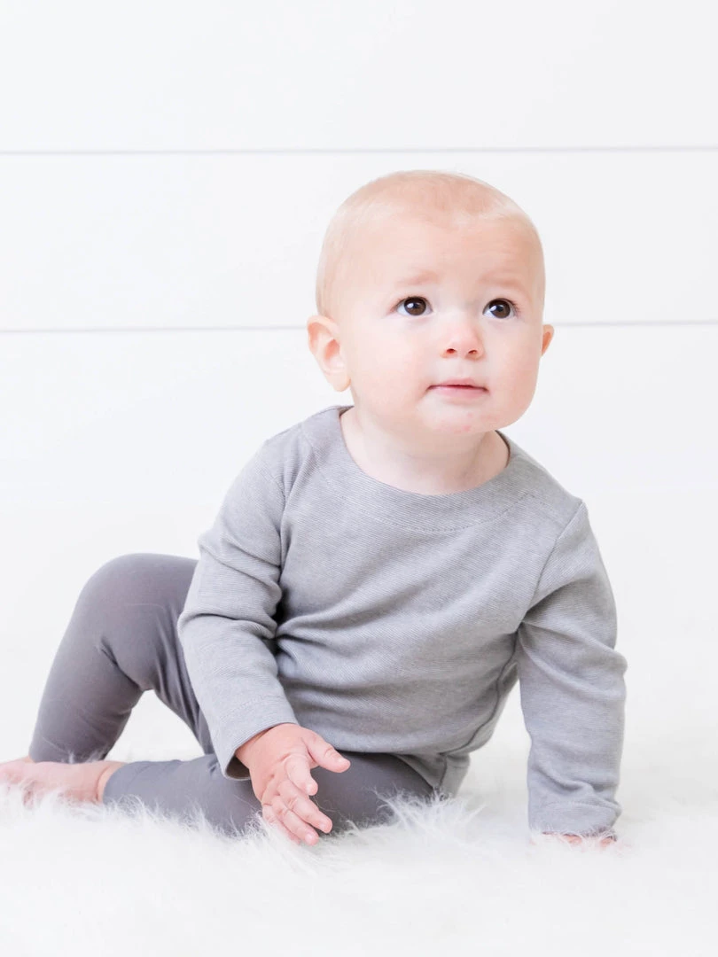 Colored Organics Collections Long Sleeve Snap Shoulder Top 8 Colored Organics Collections Long Sleeve Snap Shoulder Top