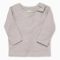 Colored Organics Collections Long Sleeve Snap Shoulder Top 17 Colored Organics Collections Long Sleeve Snap Shoulder Top