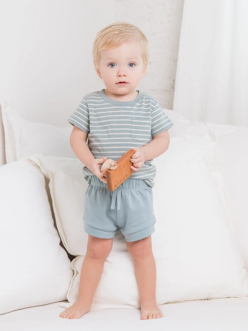 Colored Organics Everest Short Sleeve Tee Baby (0-24m) 6 Colored Organics Everest Short Sleeve Tee Baby (0-24m)