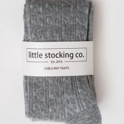Little Stocking Co Cable Knit Tights Baby (0-24m) 14 Little Stocking Co Cable Knit Tights Baby (0-24m)