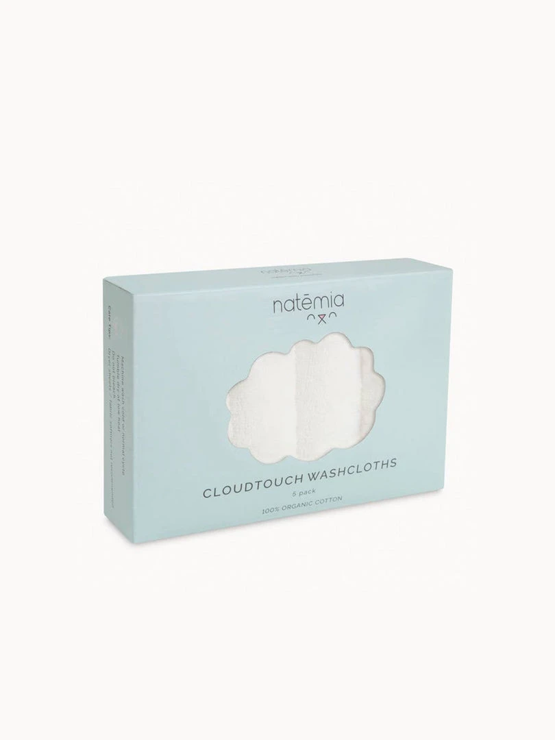 Natemia Organic Cotton Washcloths 5 Natemia Organic Cotton Washcloths