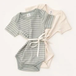 Colored Organics 2-Pack Short Sleeve Bodysuits 11 Colored Organics 2-Pack Short Sleeve Bodysuits