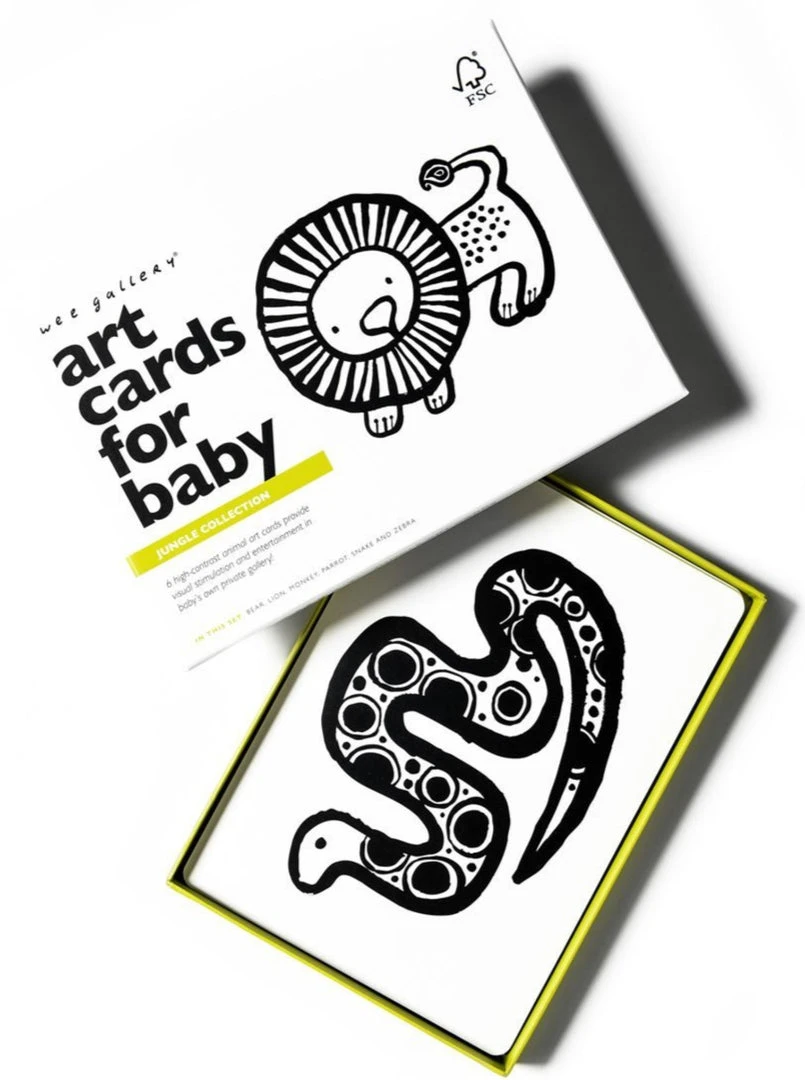 Wee Gallery Art Cards For Baby Baby (0-24m) 7 Wee Gallery Art Cards For Baby Baby (0-24m)