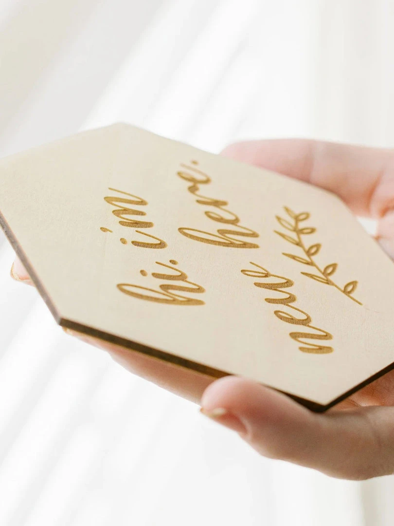 Nested Chick Baby (0-24m) Baby Milestone Cards 4 Nested Chick Baby (0-24m) Baby Milestone Cards