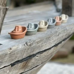 Bug + Bean Baby (0-24m) Wheat Straw Boat Toy Set