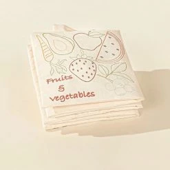 Coco Village Baby (0-24m) Baby's First Soft Book Fruits And Vegetables