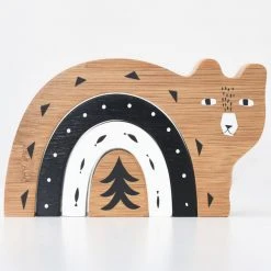 Wee Gallery Baby (0-24m) Bamboo Nesting Toy