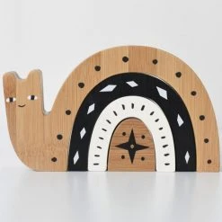 Wee Gallery Baby (0-24m) Bamboo Nesting Toy