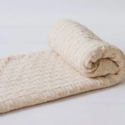 Echoview Fiber Mill Baby (0-24m) Organic Cotton Basketweave Baby Blanket 10 Echoview Fiber Mill Baby (0-24m) Organic Cotton Basketweave Baby Blanket