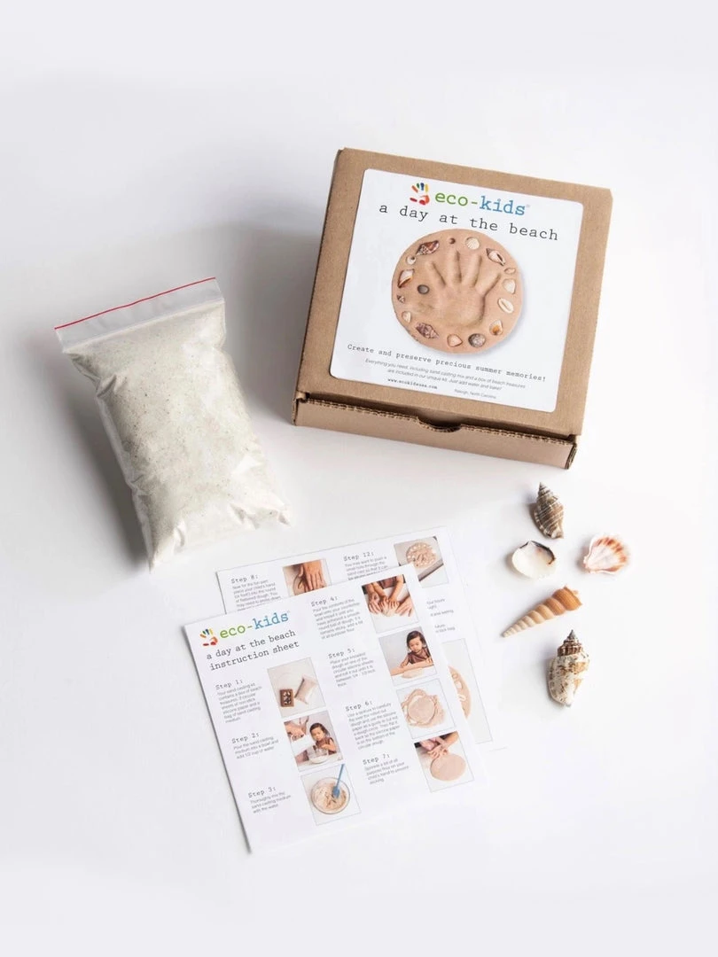 Eco-Kids Beach Day Craft Kit Baby (0-24m) 3 Eco-Kids Beach Day Craft Kit Baby (0-24m)