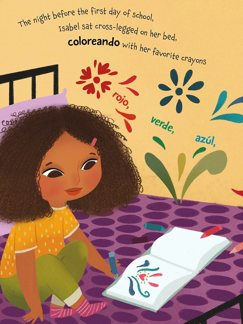 Sleeping Bear Press Isabel And Her Colores Go To School Children's Book 4 Sleeping Bear Press Isabel And Her Colores Go To School Children's Book