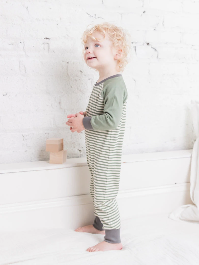 Colored Organics Baby (0-24m) Brix Henley Romper 4 Colored Organics Baby (0-24m) Brix Henley Romper