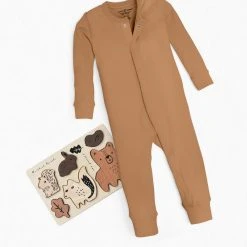 Colored Organics Lovable Sleeper Set