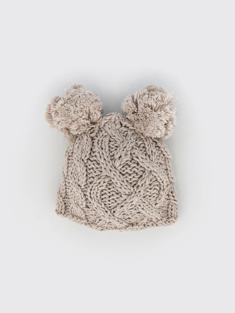Huggalugs Newborn Double Pom Pom Hat 3 Huggalugs Newborn Double Pom Pom Hat